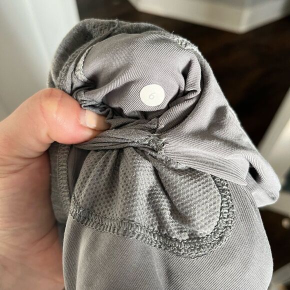 Gray Women's Cowl Neck Top - Picture 4 of 8